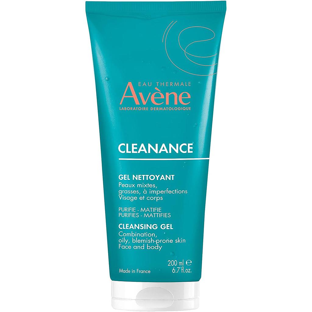 AVENE CLEANANCE CLEANSING GEL TUBE 200 ML