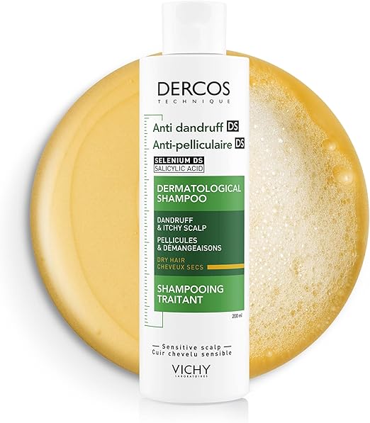 VICHY DERCOS ANTI DANDRUFF DRY HAIR SHAMPOO 200 ML