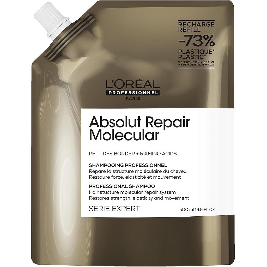 Loreal Professionnel Série Expert Absolut Repair Molecular Shampoo Eco Refill 500ml 