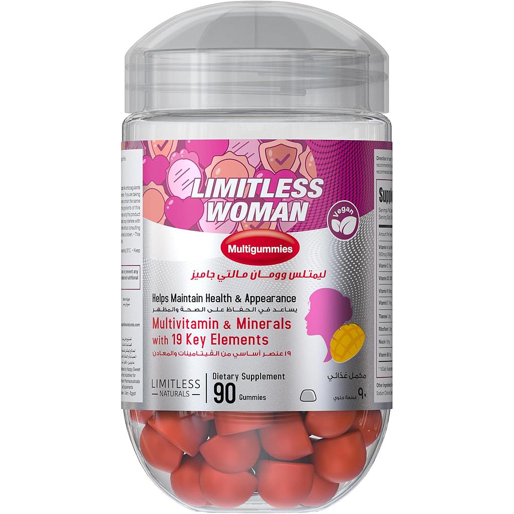 LIMITLESS WOMAN 90 GUMMIES